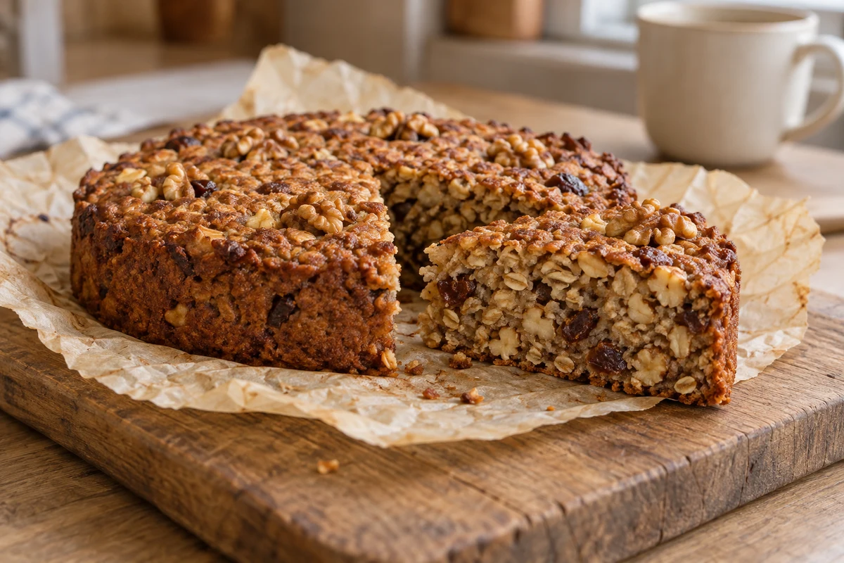 Saftiger Dattel-Walnuss-Kuchen
