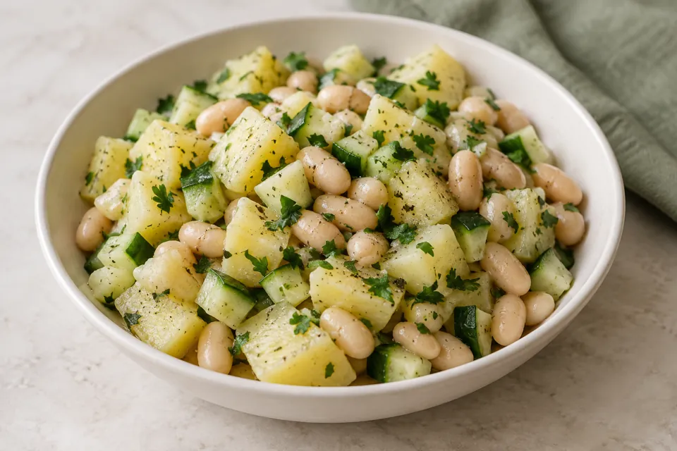 Kartoffel-Bohnen-Salat